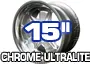 Fuchs Wheels 15' Chrome Ultralite