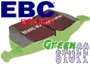 Pastillas de freno EBC Green Premium Street