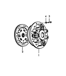 Embrayage 356, 356A 1950-1959