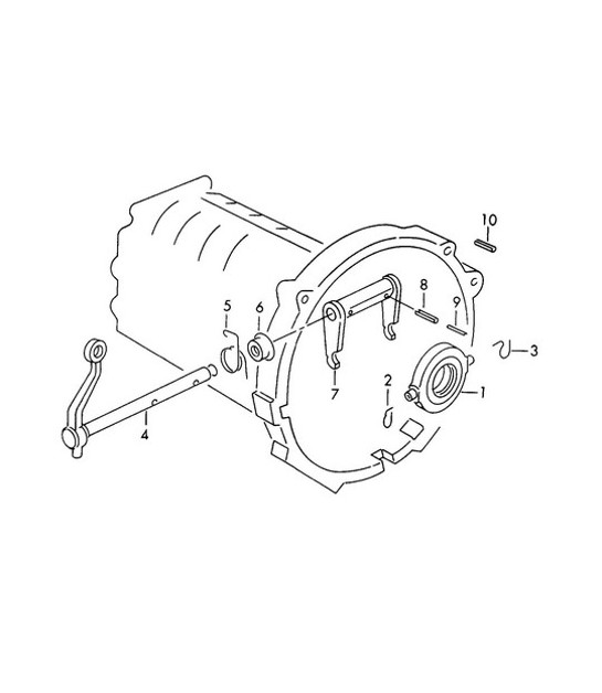 Diagram 301-012 Porsche 356 (1950-1965) Transmission