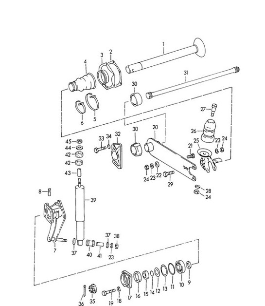 Diagram 501-005 Porsche Macan (95B) MK2 2019-2021