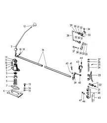 Getriebesteuerung 356, 356A 1950-1959