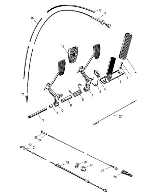 Diagram 702-000 Porsche Taycan (9J1) MK1 2020-2024 