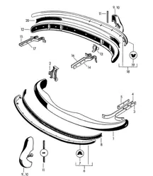 Parachoques 356 / 356A 1950-1959