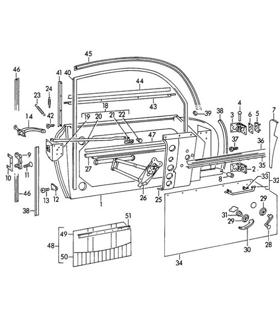 Diagram 804-000 Porsche Cayenne Turbo S 4.5L 2006>> Body