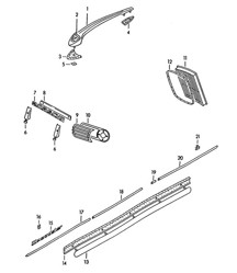 Herrajes decorativos 356 / 356A 1950-1959 Herrajes decorativos 356 / 356A 1950-1959