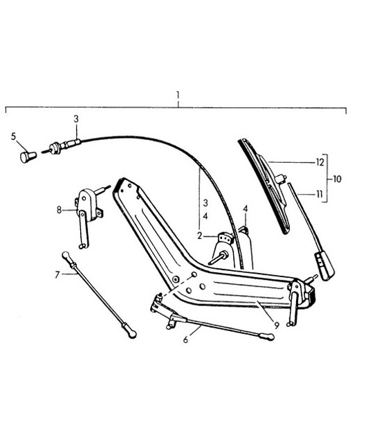 Diagram 904-005 Porsche 997 (911) MK1 2005-2008 Electrical equipment