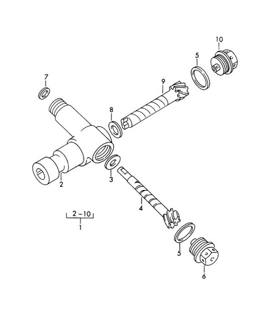Diagram 906-010 Porsche Cayenne Turbo 4.5L 2003>> Electrical equipment