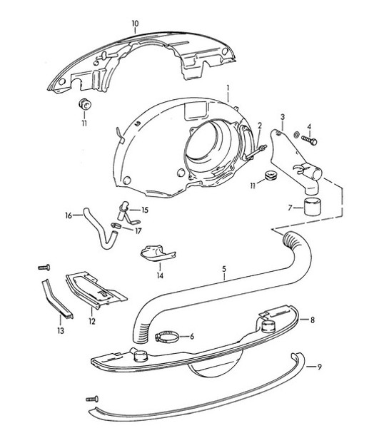 Diagram 105-005 Porsche 997 MKII GT3 2010>> Engine