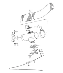 Heating air supply for (D) (S) 356B / 356C  1964-