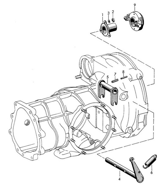 Diagram 301-005 Porsche 996 (911) (1997-2005) Transmission