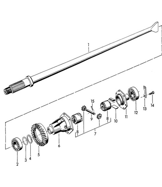 Diagram 305-000 Porsche 944 Turbo S 2.5L 8V 1988>> 