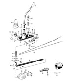 Hand Lever System, Pedal Cluster  356 (1950-1965)