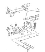 Hand Lever System, Pedal Cluster  356 (1950-1965)