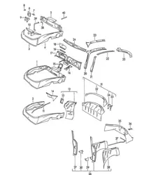 Rivestimento interno 356B / 356C 1960-1965