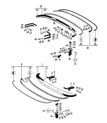 Stoßstange 356B / 356C 1960-65