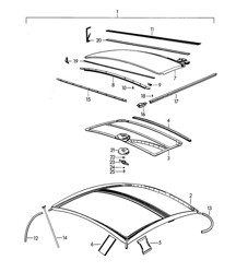 Sunroof / Mechanical (Model: COUPE -REUTTER-) 356B / 356C 1960-65