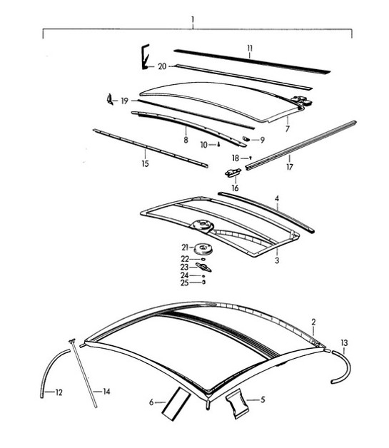 Diagram 811-000 Porsche Taycan (9J1) MK2 2024>> 