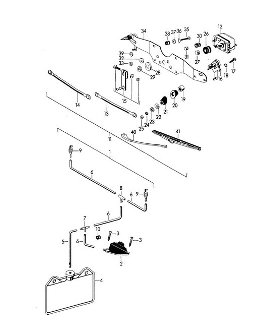 Diagram 904-000 Porsche 997 GT3 2007>> Electrical equipment