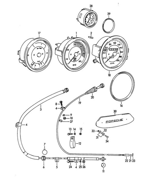 Diagram 906-000 Porsche Taycan (9J1) MK1 2020-2024 