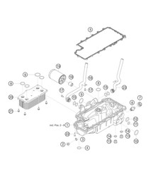 Alloggiamento pompa olio 718 Cayman GT4 RS Clubsport 2020-2024
