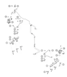 Kraftstoffverteilerleitung 718 Cayman GT4 RS Clubsport 2020-2024