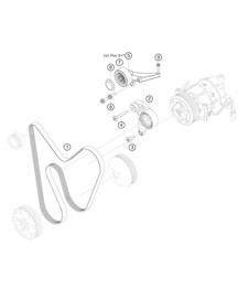 皮带传动 718 Cayman GT4 RS Clubsport 2020-2024