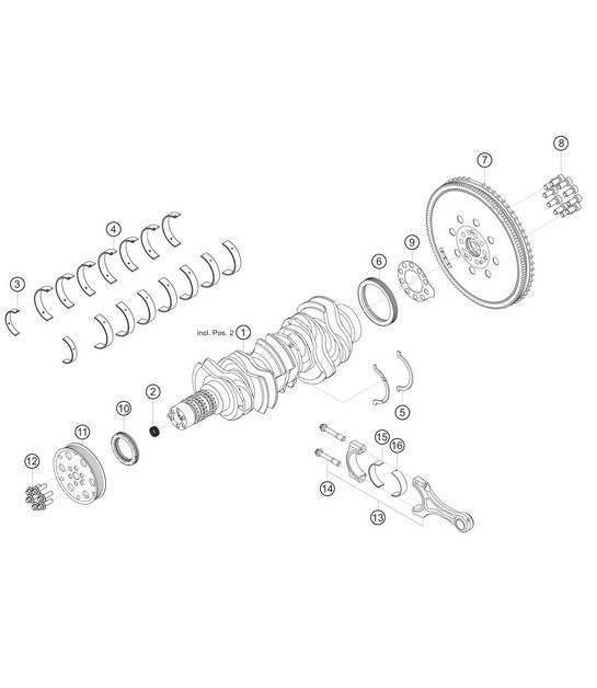 Diagram 1.1-03 Porsche Cayenne S/GTS 4.8L 2007>> Engine