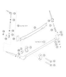 Barra estabilizadora trasera 718 Cayman GT4 RS Clubsport 2020-2024