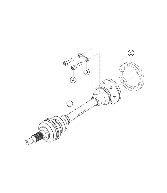 Diagram 5.5-06 Porsche 911 & 912 (1965-1989) Rear Axle