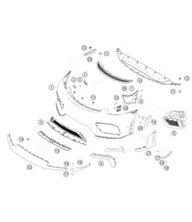 Front-End-Verkleidung 718 Cayman GT4 RS Clubsport 2020-2024