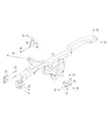 Stützrahmen 718 Cayman GT4 RS Clubsport 2020-2024