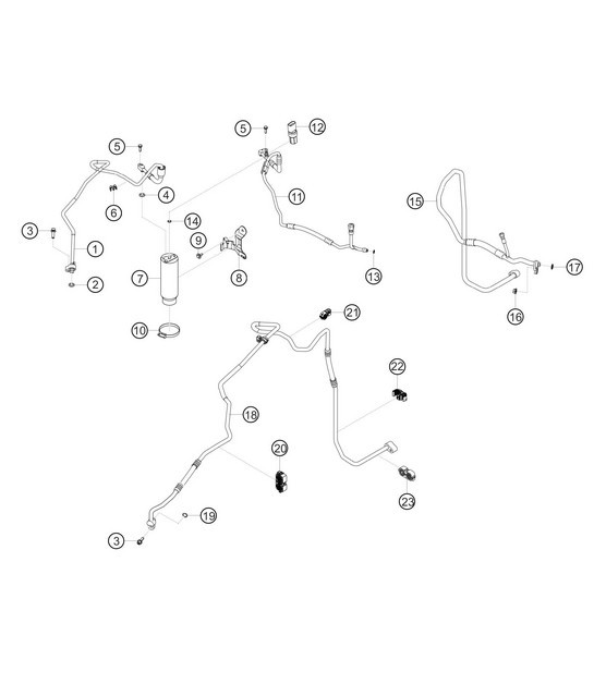 Diagram 8.8-33 Porsche Cayenne E-Hybrid V6 3.0L 470Hp 