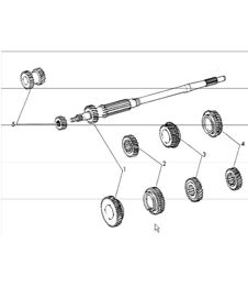 gear wheel sets 4-speed transmission 911 1965-69 gear wheel sets 4-speed transmission 911 1965-69