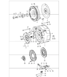 converter and converter housing sportomatic 911 1965-69