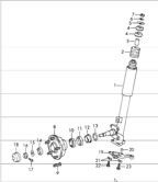 Front Axle, Steering  911 & 912 (1965-1989)
