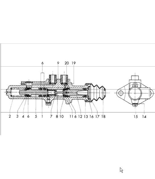 Diagram 604-20 Porsche Cayman S 3.4L 987C 2005-08 Wheels, Brakes
