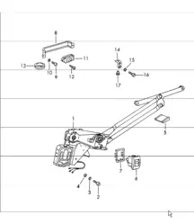 power windows electric 911 1965-69