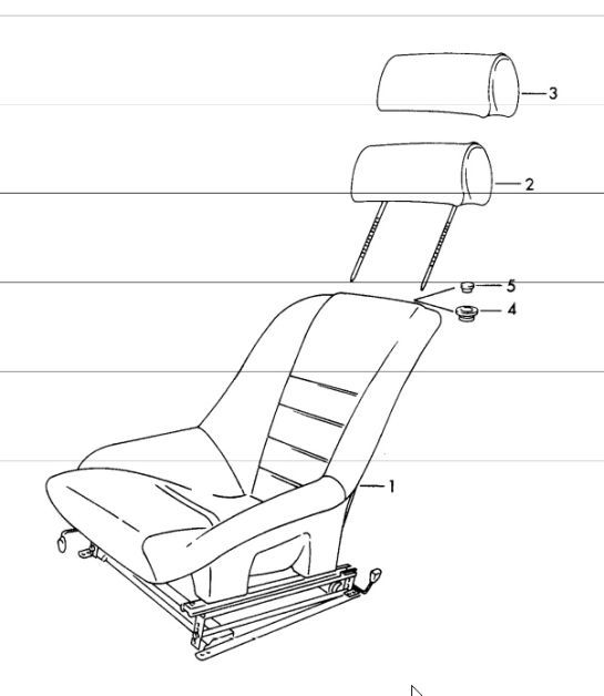Diagram 808-15 Porsche Taycan (9J1) MK1 2020-2024 