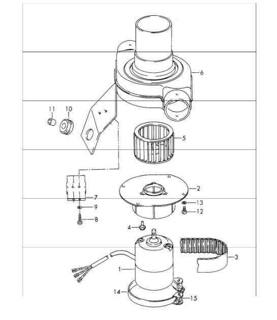 Diagram 813-10 Porsche Cayman S 3.4L 987C 2005-08 Body