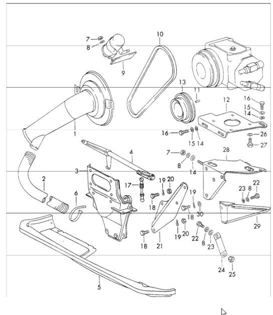 Diagram 813-85 Porsche Cayenne S 4.5L V8 2003>> Body