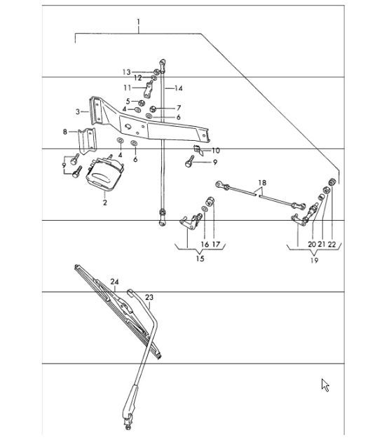 Diagram 904-10 Porsche Boxster 718 (982) 2017>> Electrical equipment