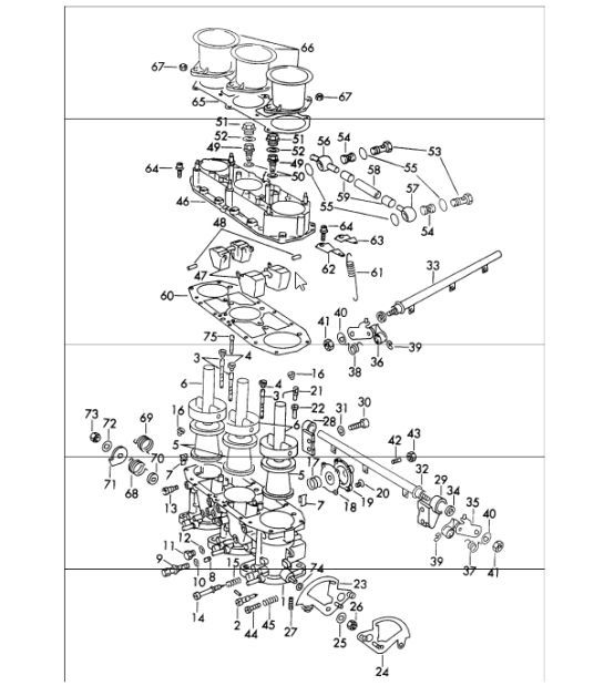 Diagram 107-10 Porsche 924 (1977-1988) Engine