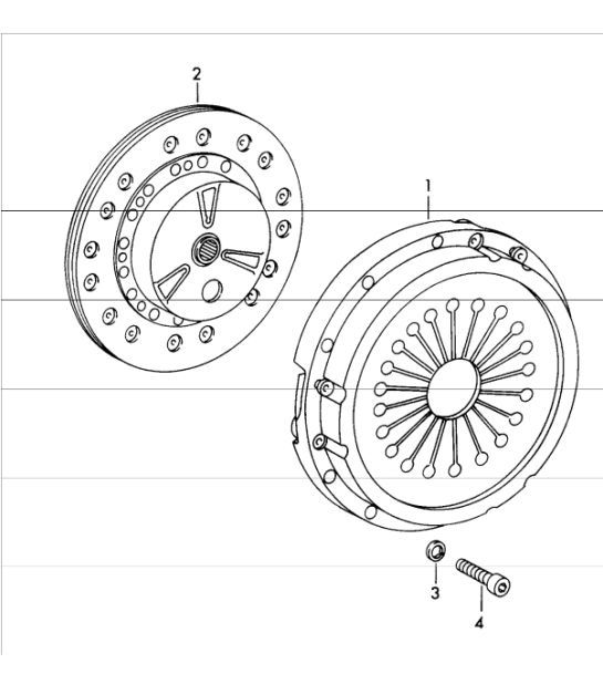 Diagram 301-00 Porsche Cayenne 92A (958) 2010-2017 Transmission