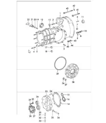 Ersatzgetriebe Getriebegehäuse Druckguss für 911 BIS 1971