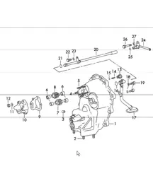 transmission oil pump G >> 783 0870 for 911 CARRERA 2.7 1972 onwards.