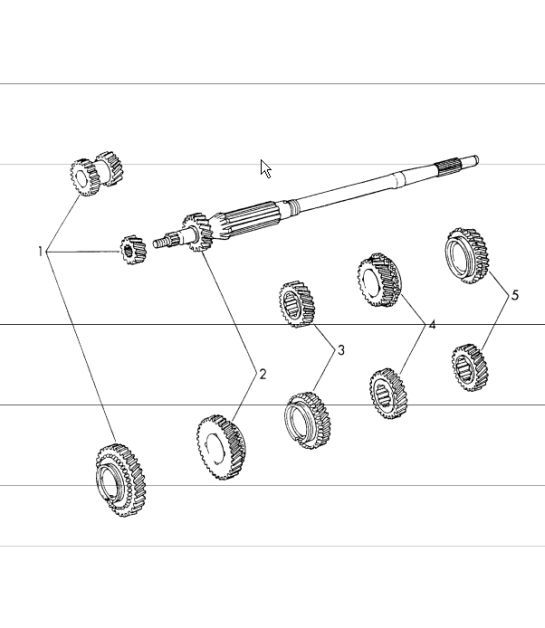 Diagram 303-00 Porsche Macan GTS Petrol 2.9L V6 440Bhp 