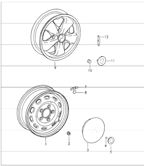 Wheels, Brakes 911/912 (1965-1989)