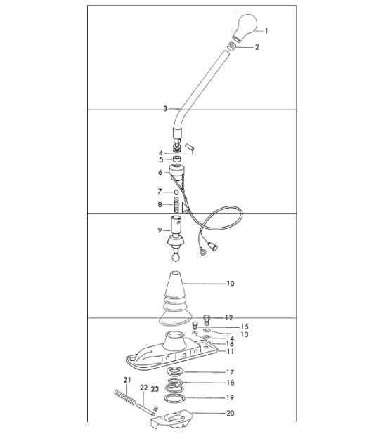 Diagram 701-10 Porsche Taycan (9J1) MK1 2020-2024 