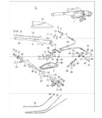 Hand Lever System, Pedal Cluster  911/912 (1965-1989)